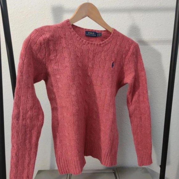 Ralph Lauren Pink Knit Sweater - Picture 6 of 9